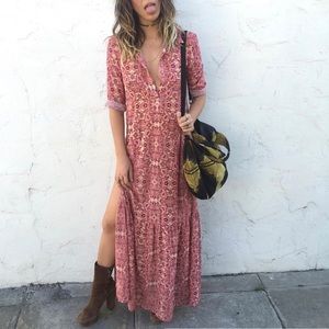 NWT For Love and Lemons Geneva Maxi Dress